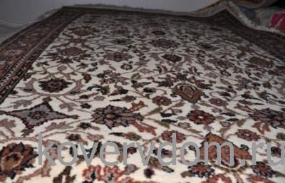 Ковер ручной работы 100% шерсть SAROUKH Cream Brown Ковер ручной работы 100% шерсть SAROUKH Cream Brown
