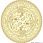 Рельефный ковер из вискозы VENEZIA 5095 192874 ivory КРУГ