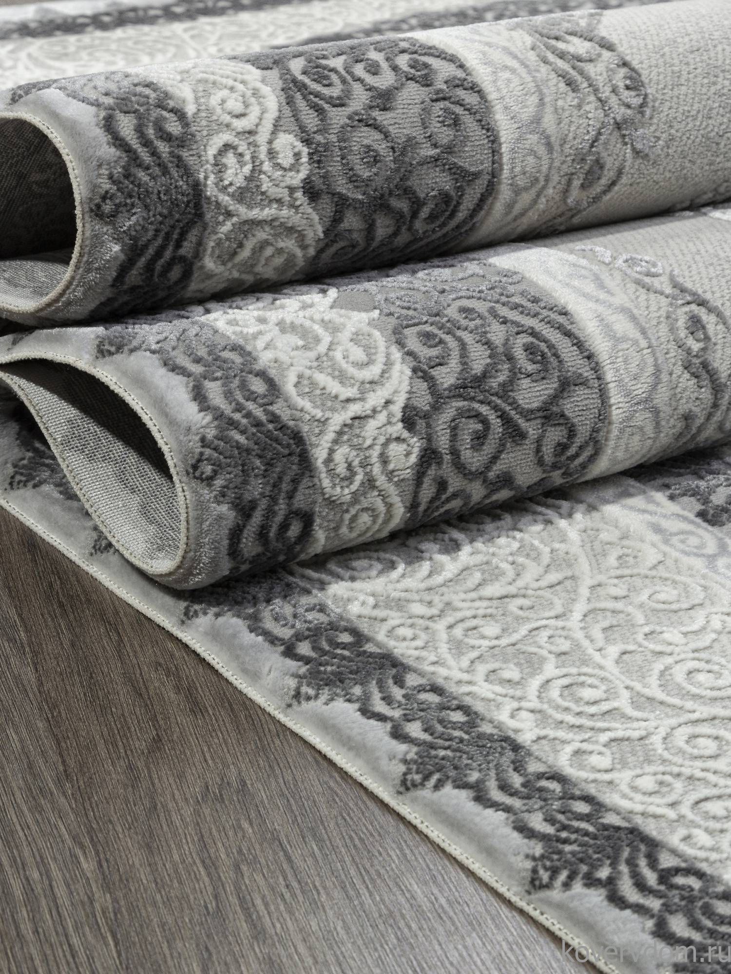 Ковер NENSI GL074G GREY / GREY