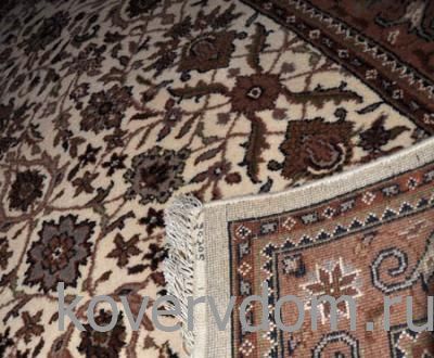 Ковер ручной работы 100% шерсть SAROUKH Cream Brown Ковер ручной работы 100% шерсть SAROUKH Cream Brown