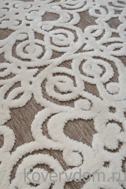 Рельефный ковер из вискозы GENOVA 38036 6565 90 ОВАЛ