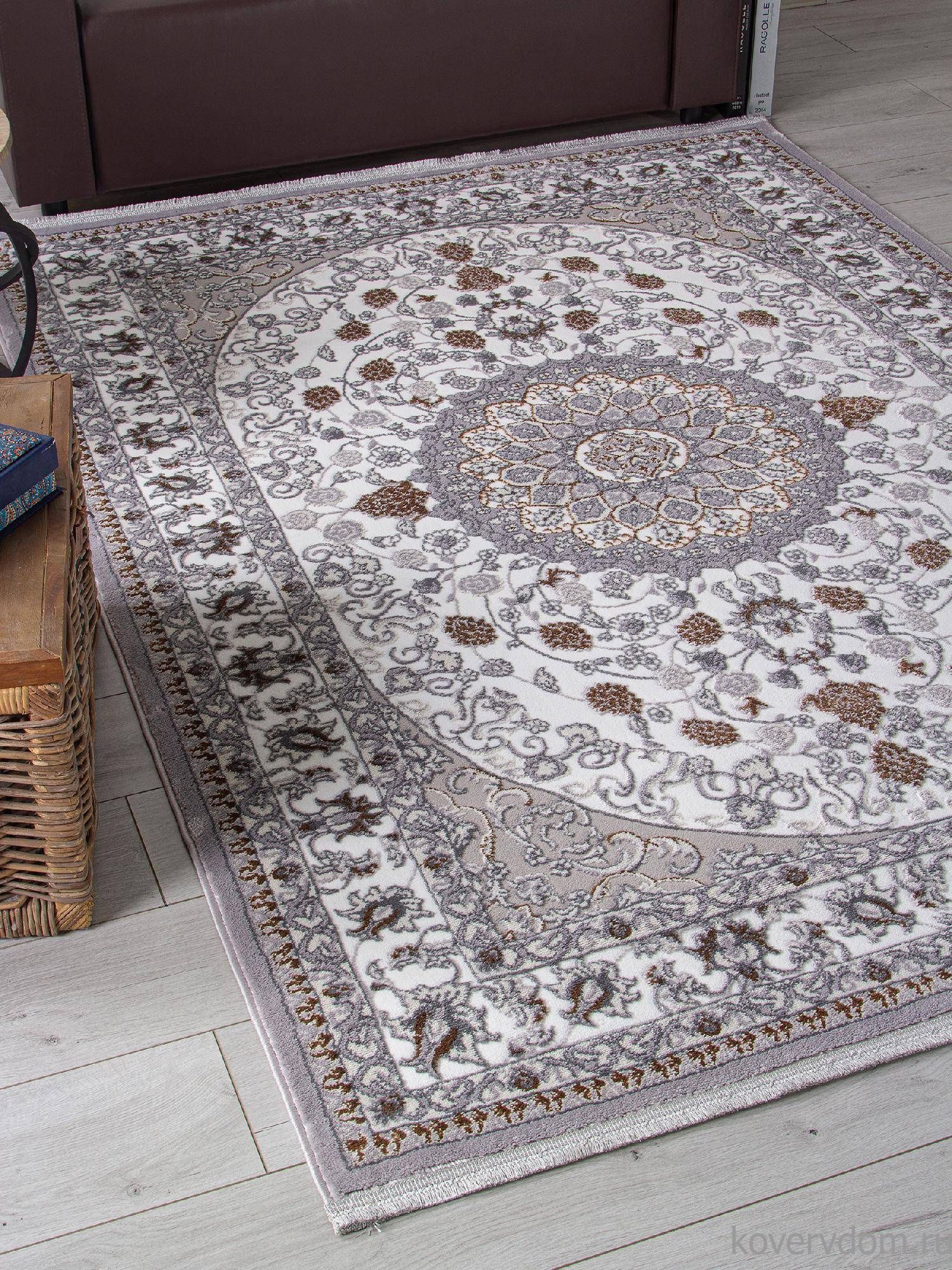 Ковер HALIF F611 GRAY-GREEN