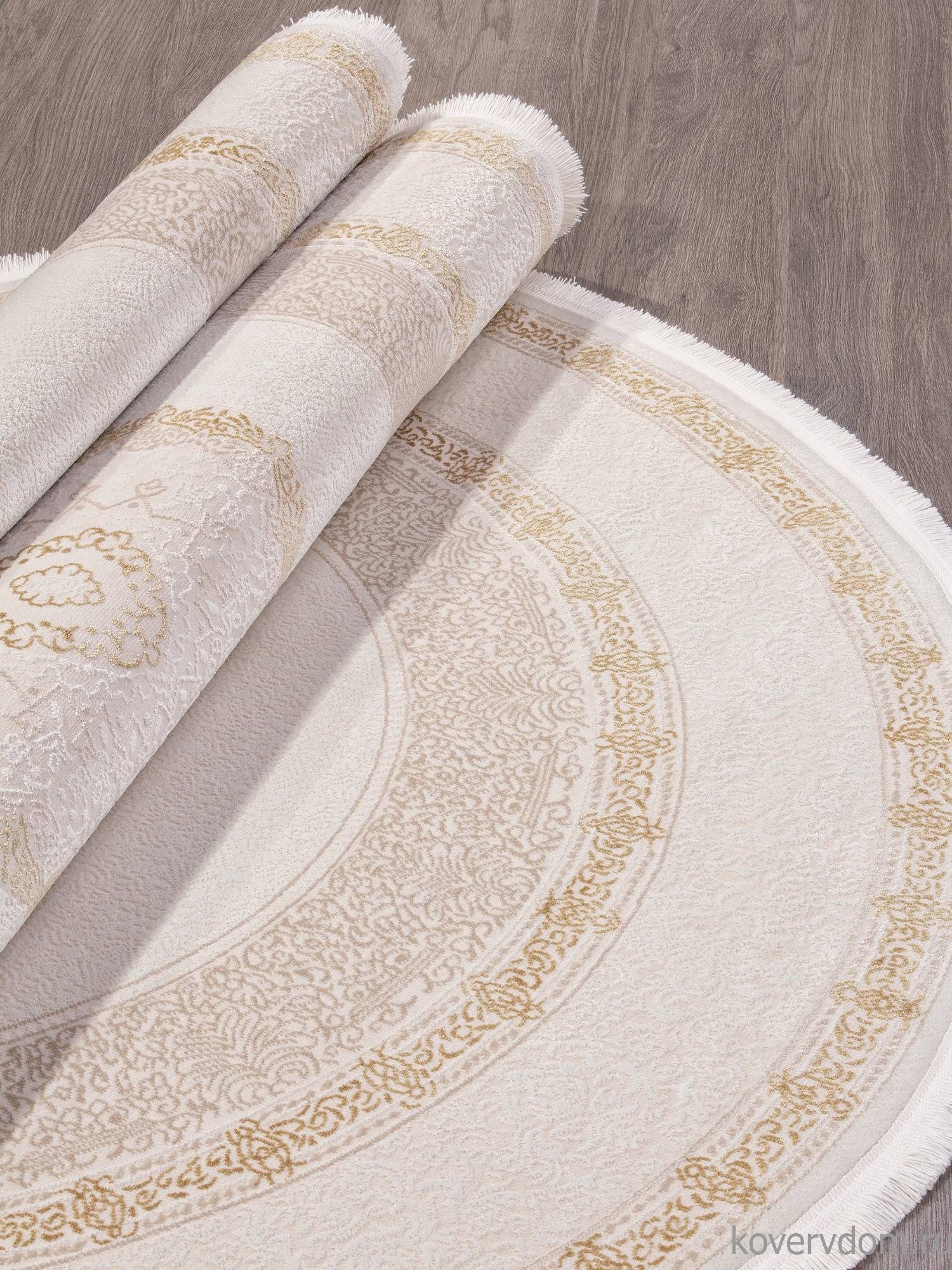 Ковер LISSABON SI026A BROWN / BROWN Овал