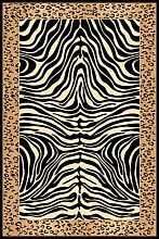Ковер VALENCIA d079 ЗЕБРА / BLACK
