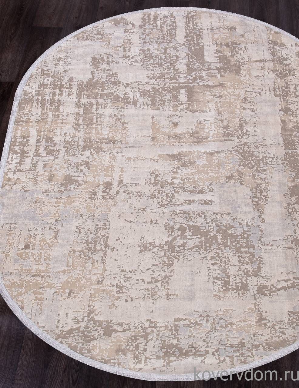 Ковер ATLAS 9313 BEIGE / BEIGE Овал Ковер ATLAS 9313 BEIGE / BEIGE Овал