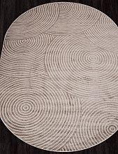 Круглый ковер DIOS F410 BEIGE Овал