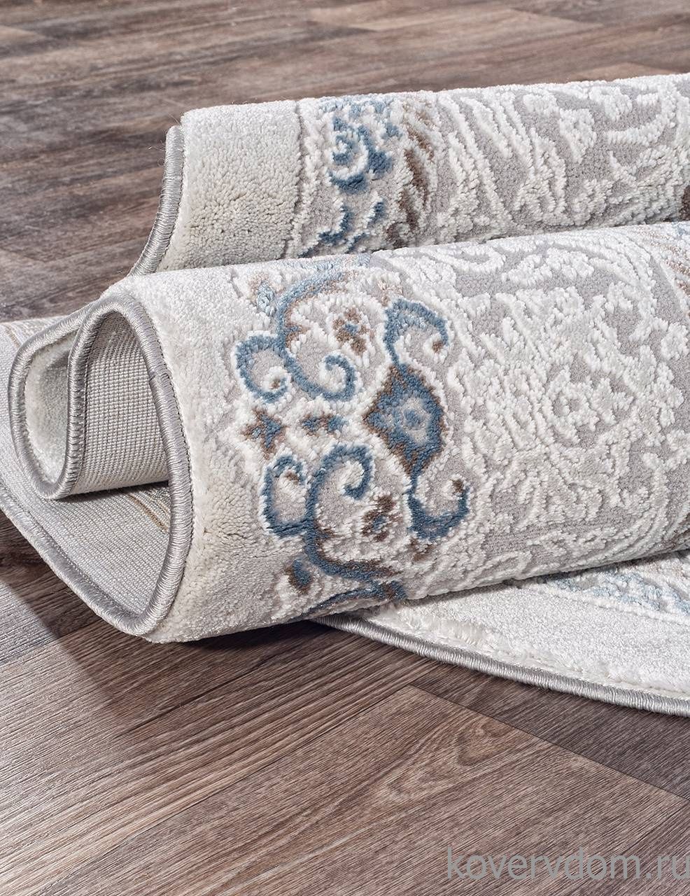 Ковер ARMINA 03874A BLUE / BLUE Овал Ковер ARMINA 03874A BLUE / BLUE Овал