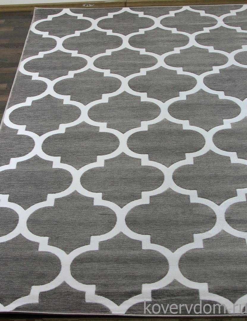 Ковер MEGA CARVING WK d422 GRAY-NATURAL