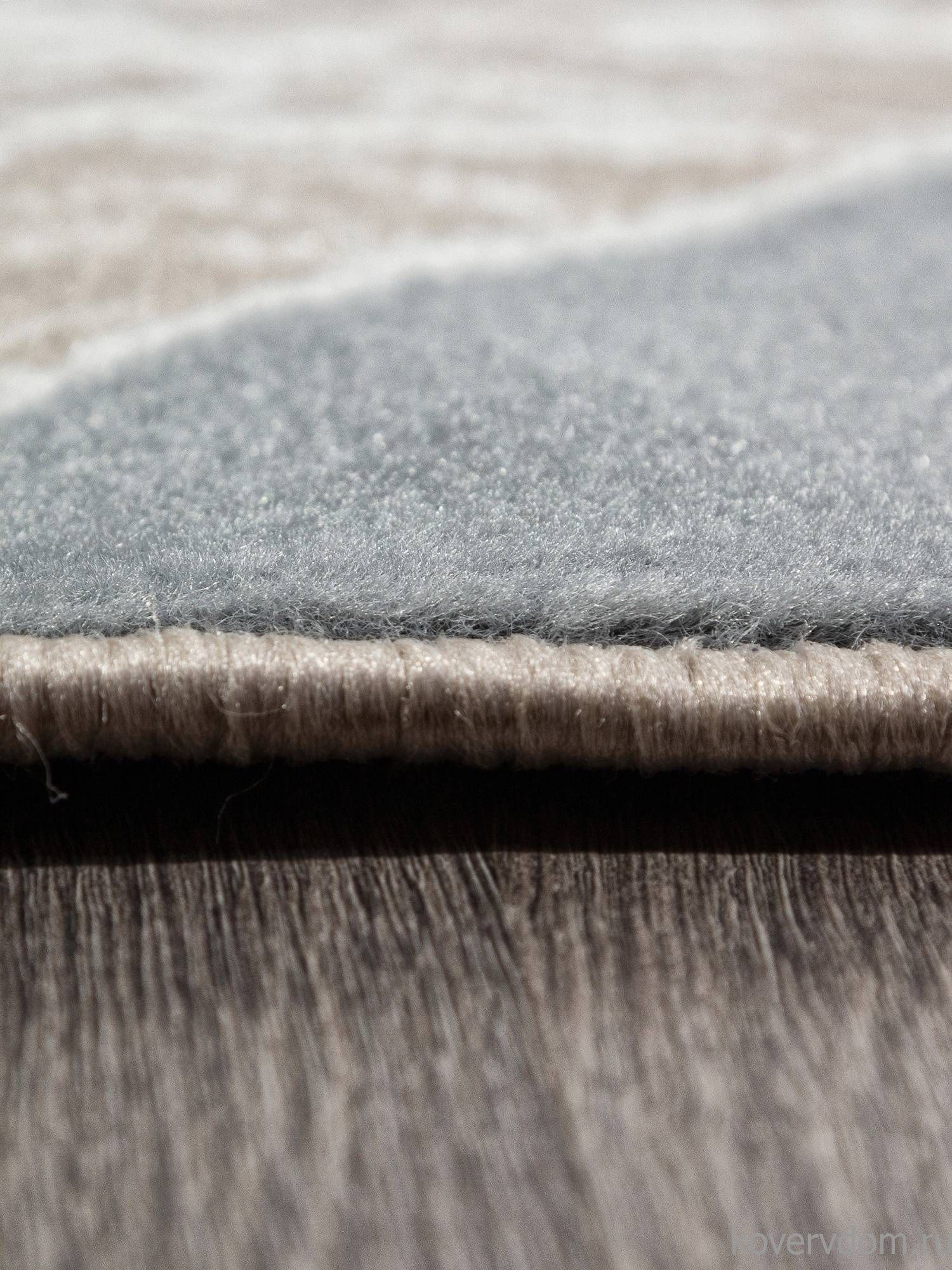 Ковер SIERRA F354 BEIGE-BLUE Овал