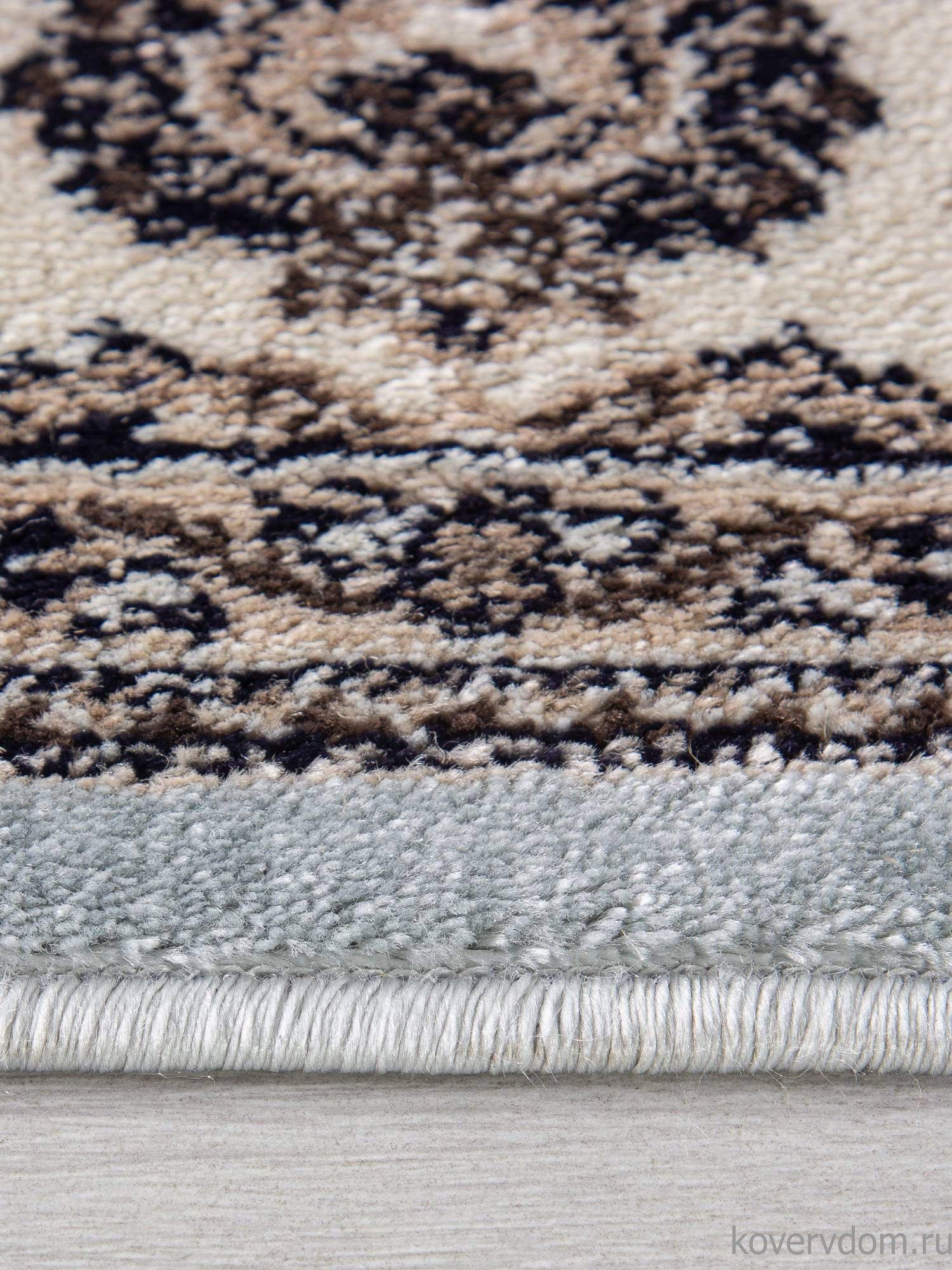 Ковер VALENCIA DELUXE D251 L.BLUE-BROWN