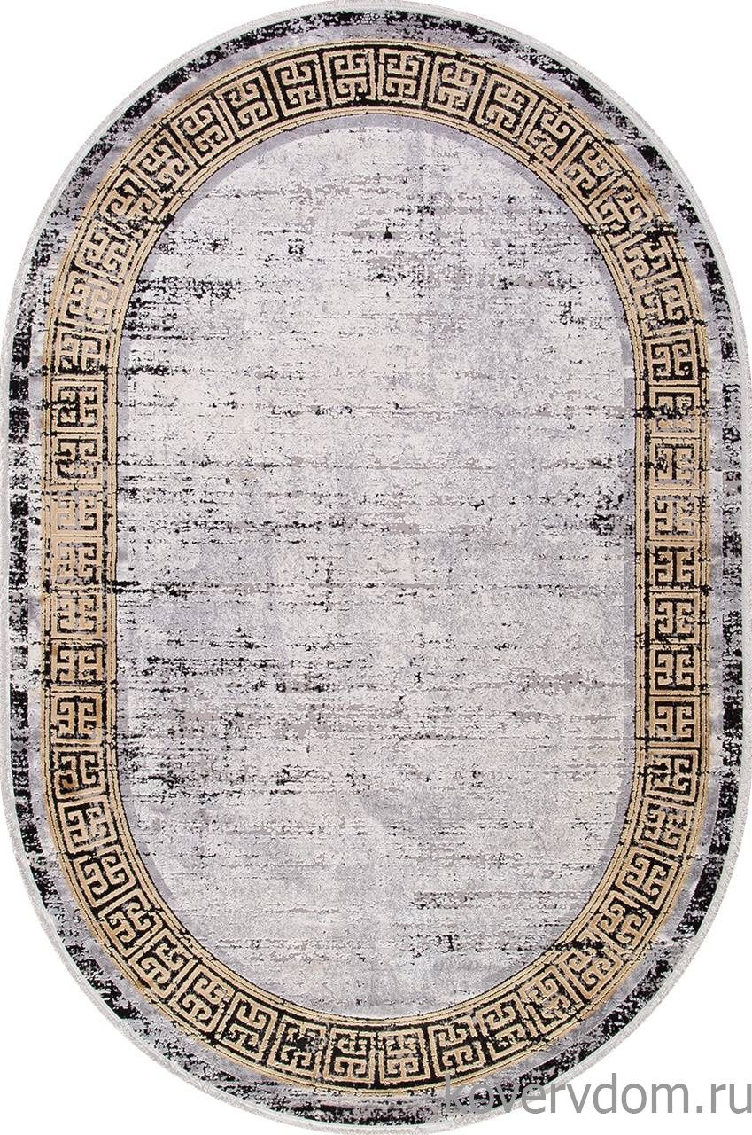 Ковер ERVA 18119 GRAY / TERRA Овал