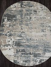 Ковер NATUREL-A F231 BEIGE-BLUE Овал