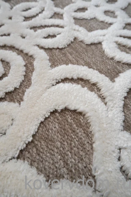 Рельефный ковер из вискозы GENOVA 38036 6565 90 ОВАЛ