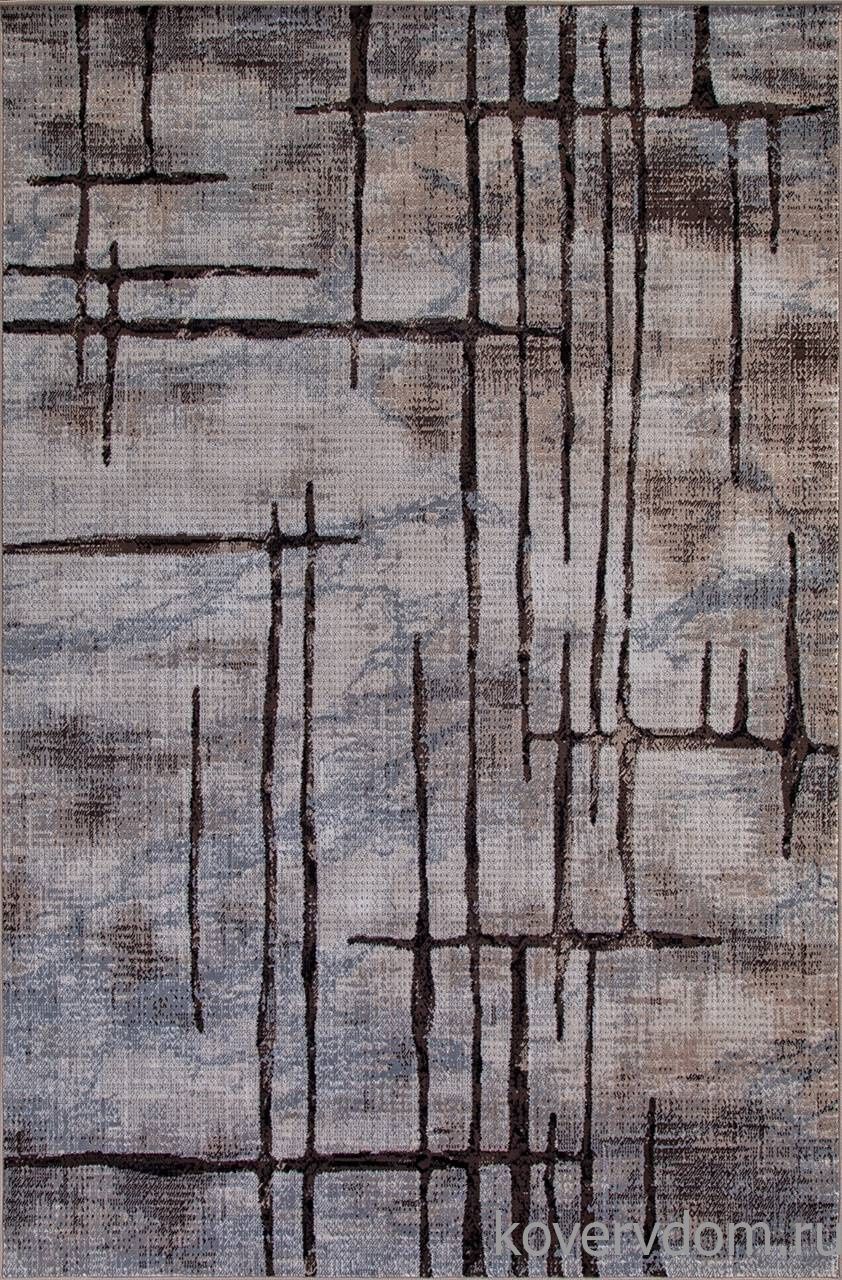 Ковер SIERRA D717 BEIGE-BLUE