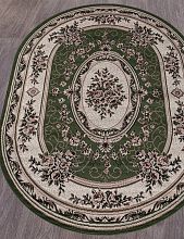 Ковер гипоаллергенный искусственный GAVANA-A 5444 GREEN Овал