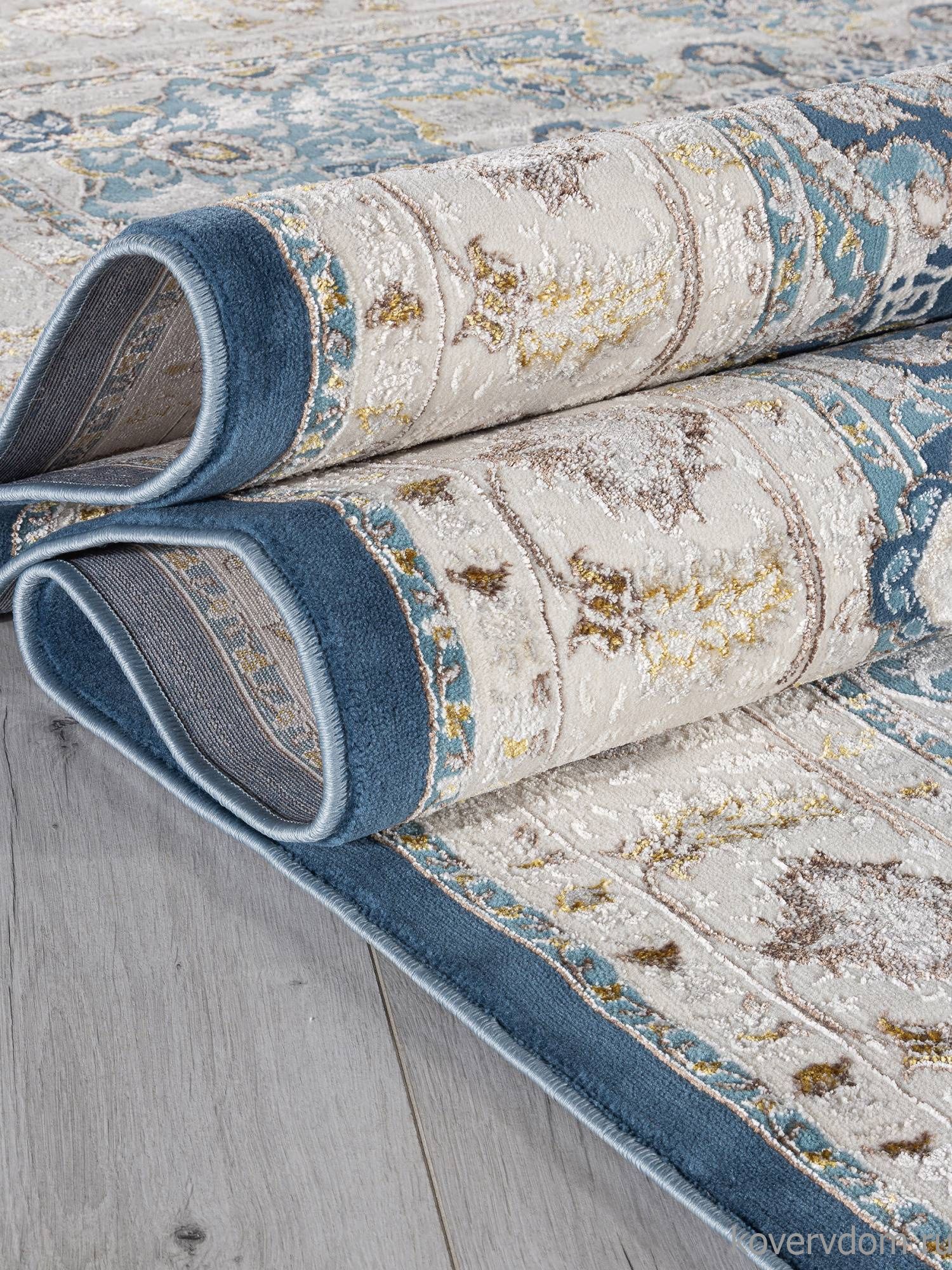 Ковер DELINA A050B D.BLUE / CREAM