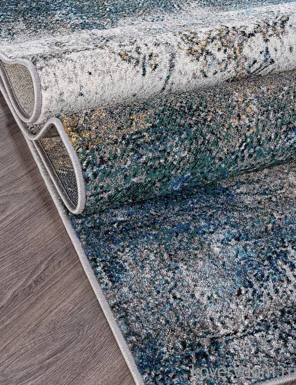 Ковер LONDON D821 GRAY-BLUE