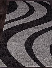 Ковер PLATINUM T617 GRAY-BLACK